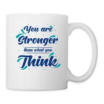 Inspiration Quote Self-worth - Mug - white - Right