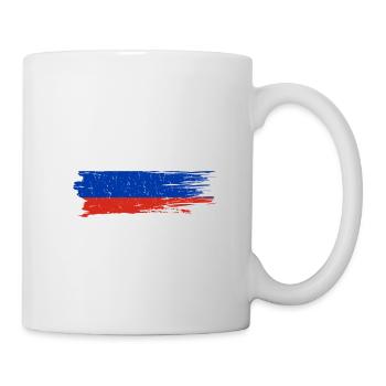 Meine Frau Ist Russin Russen Russland Russisches - Tasse - Weiß - Rechts