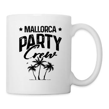 Mallorca Party Crew - Tasse - Weiß - Rechts