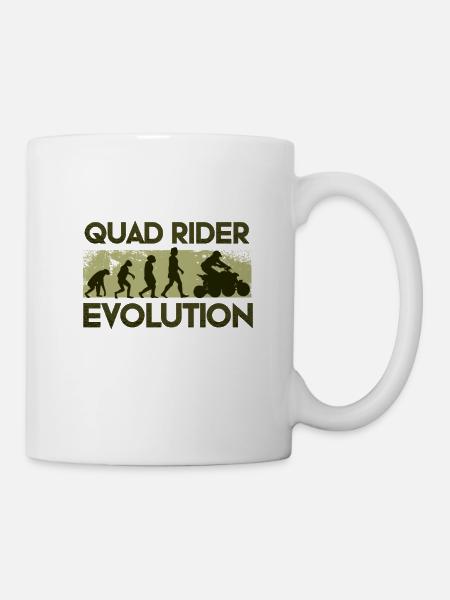 Quad Evolution - Mug blanc - blanc