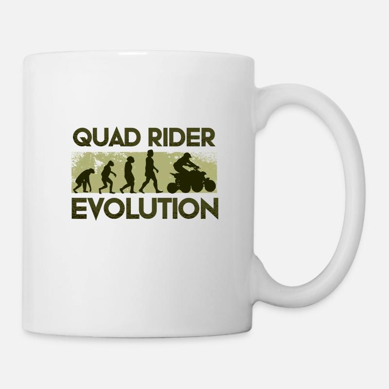 Quad Evolution - Tasse - Weiß