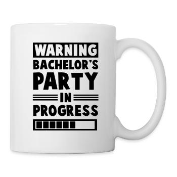 bachelor party bräutigam - Tasse - Weiß - Rechts