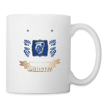 Hessischer Äppler, Apfelwein - Tasse - Weiß - Rechts