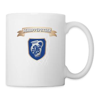 Hessischer Äppler, Apfelwein - Tasse - Weiß - Rechts
