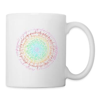 Self Design Rainbow Gyro Background - Mug - white - Right