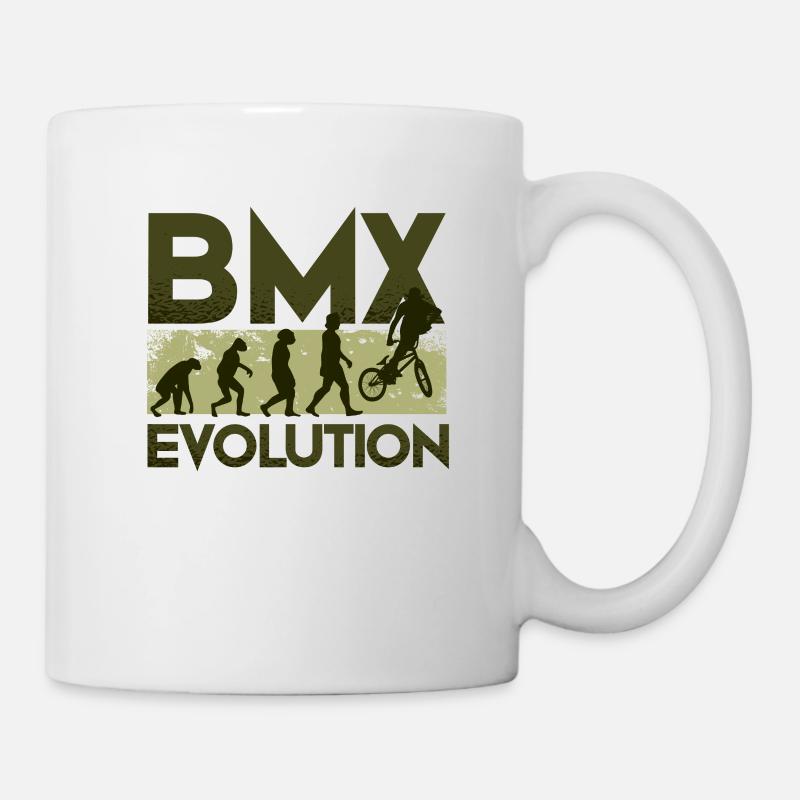 BMX Evolution - Mug - white