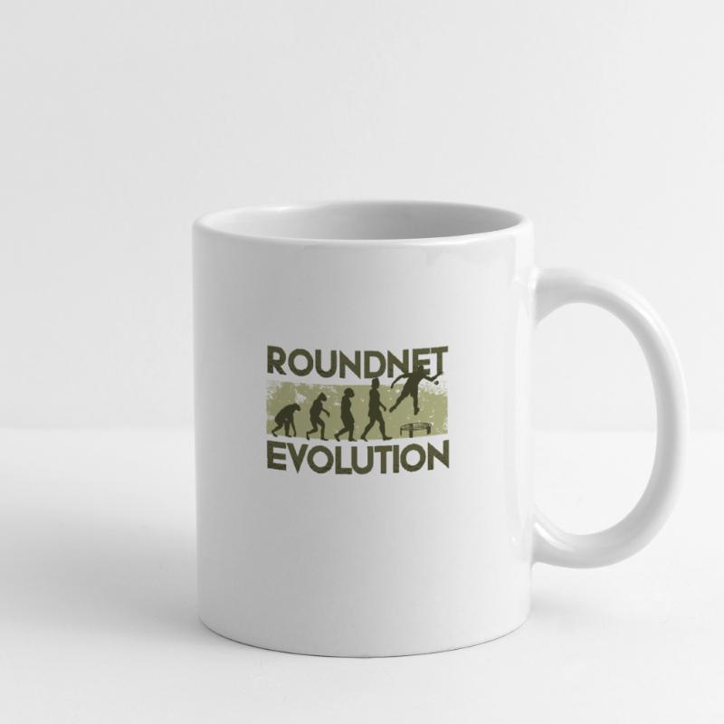 Roundnet Evolution Mug blanc