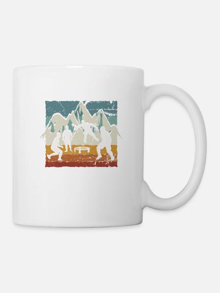 Roundnet, wundervolle Natur - Tasse - Weiß