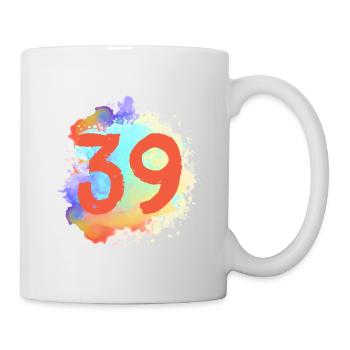 39 Number of blobs - Mug - white - Right