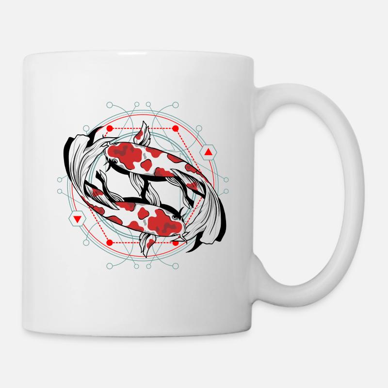 Koi Poisson - Mug blanc - blanc
