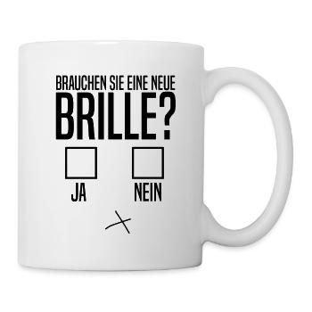 Augenoptiker Optiker Augenarzt - Tasse - Weiß - Rechts