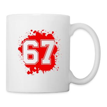 67 Number of blobs - Mug - white - Right