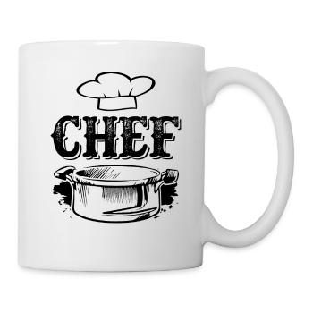 chef chef - Mug - white - Right