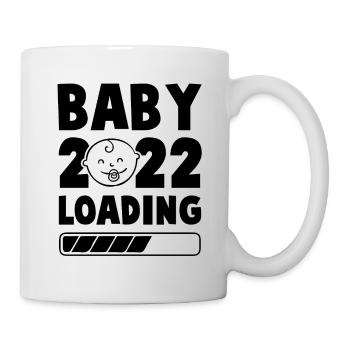 bébé 2022 loading - Mug blanc - blanc - Droite