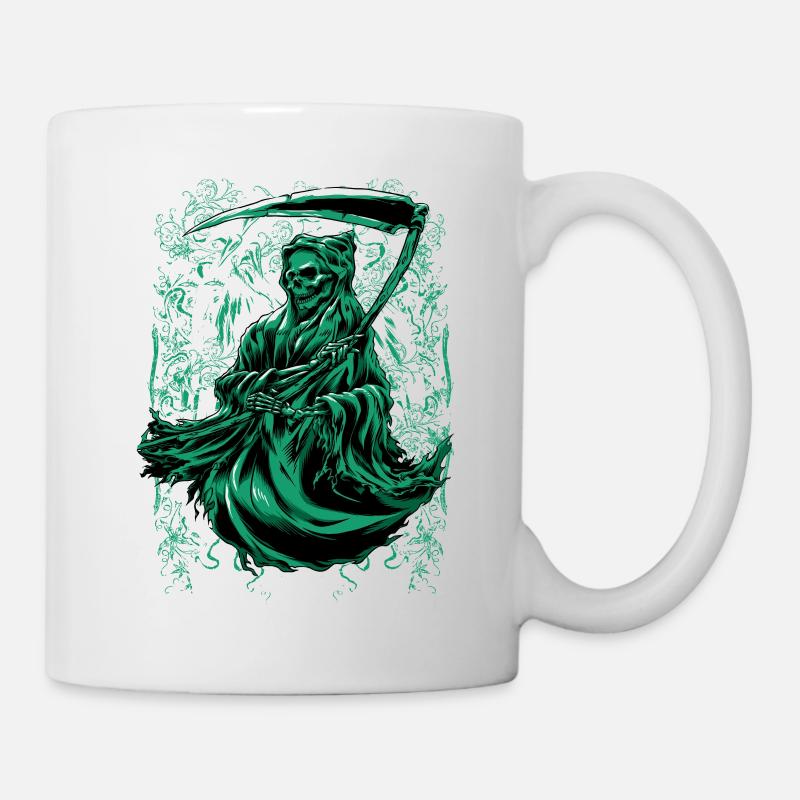 Grim Reaper Halloween Gift - Mug - white