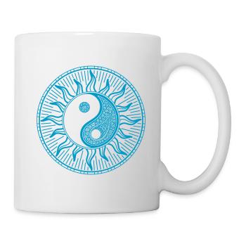 Qi Gong Yin Yang - Mug blanc - blanc - Droite