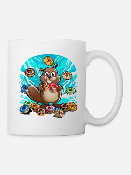 Beignets Bieber - Mug blanc - blanc