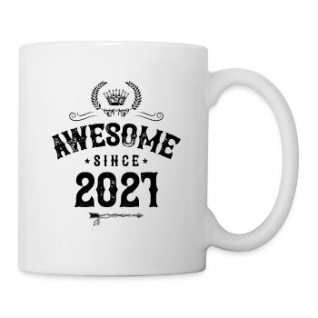 2021 awesome since - Tasse - Weiß - Rechts