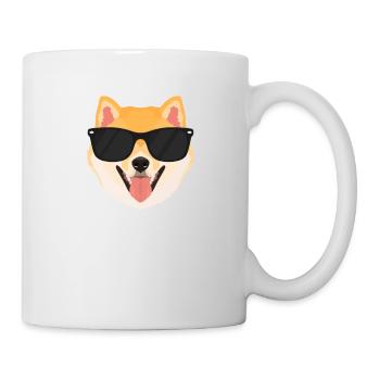 Mon Shiba Inu est le plus cool - Mug blanc - blanc - Droite
