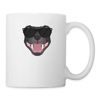 Mon Staffordshire Bull Terrier est le plus cool - Mug blanc - blanc - Droite