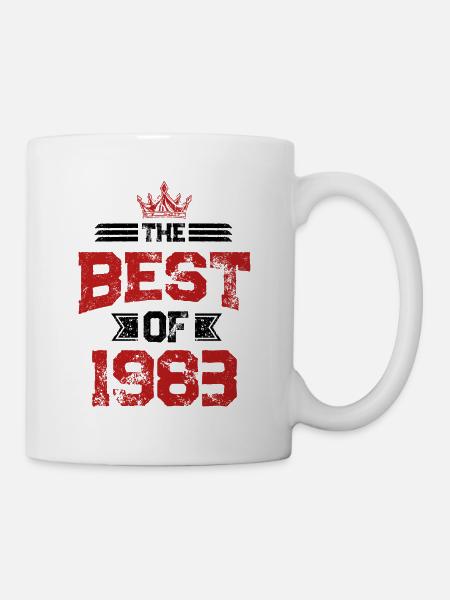 1983 best of - Tasse - Weiß