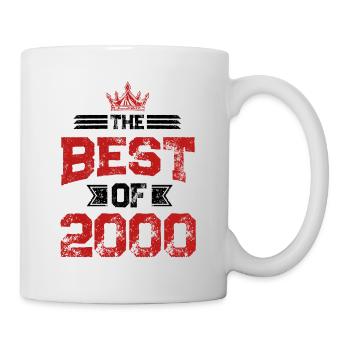 2000 best of - Tasse - Weiß - Rechts