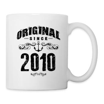 2010 original depuis - Mug blanc - blanc - Droite