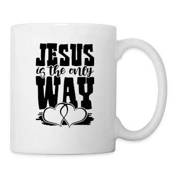 Jesus is the Way - Mug - white - Right