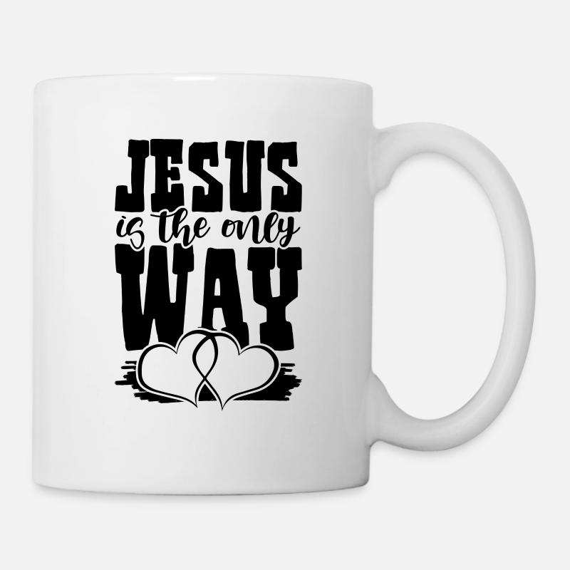 Jesus is the Way - Mug - white