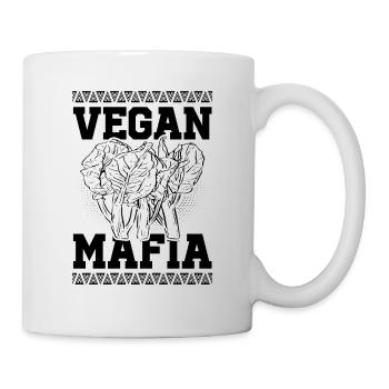 Vegan Mafia - Tasse - Weiß - Rechts