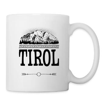 Tyrol Autriche - Mug blanc - blanc - Droite