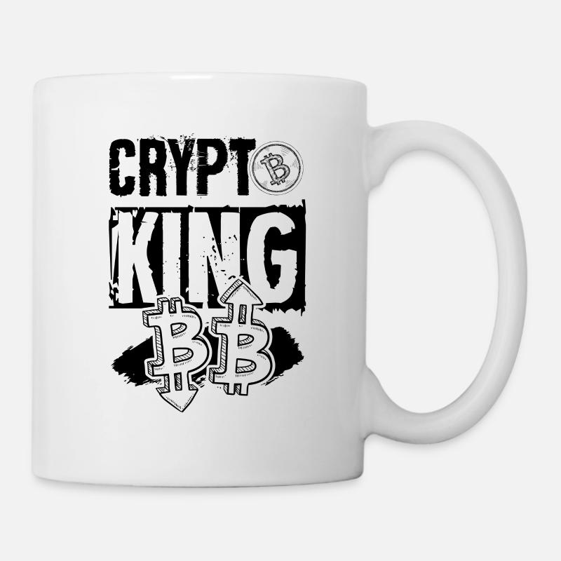 Crypto King - Tasse - Weiß