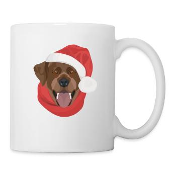 Noël du Labrador - Mug blanc - blanc - Droite