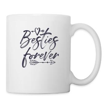 Besties forever - Mug - white - Right