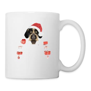 German Wirehair Drunk - Mug - white - Right