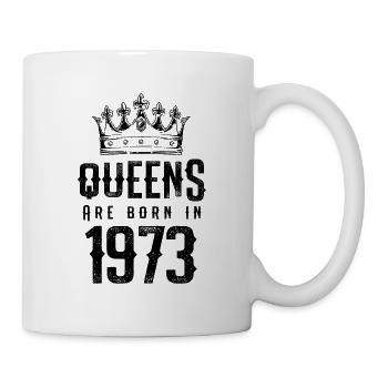 born in 1973 - Tasse - Weiß - Rechts