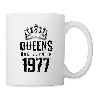 born in 1977 - Tasse - Weiß - Rechts
