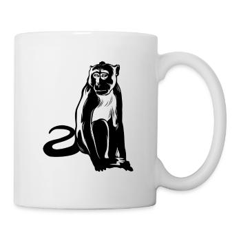 Monkey Monkey Animal - Mug - white - Right