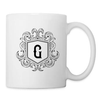 G Letter Coat of Arms - Mug - white - Right
