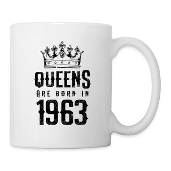 born in 1963 - Tasse - Weiß - Rechts