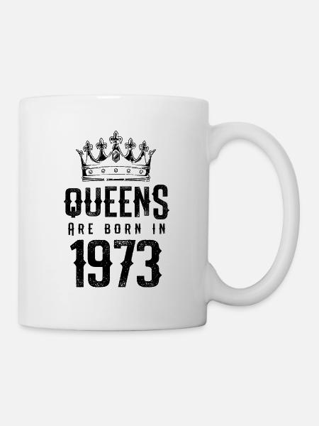 born in 1973 - Tasse - Weiß