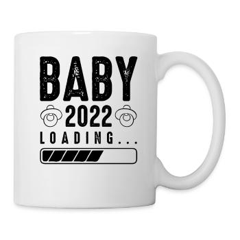 chargement bébé 2022 - Mug blanc - blanc - Droite