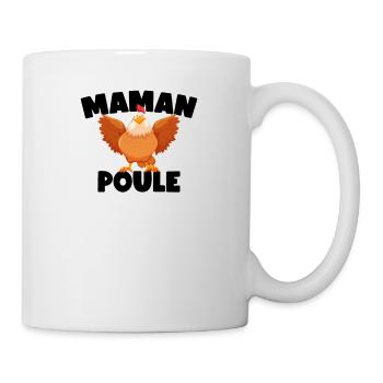 Maman Poule Cadeaux Maman Femme Gros Poulet - Mug blanc - blanc - Droite