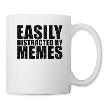 Mème drôle de dicton - Mug blanc - blanc - Droite
