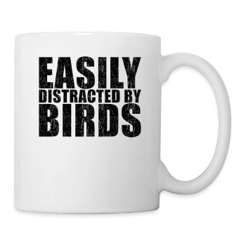 Vogel - Tasse - Weiß - Rechts