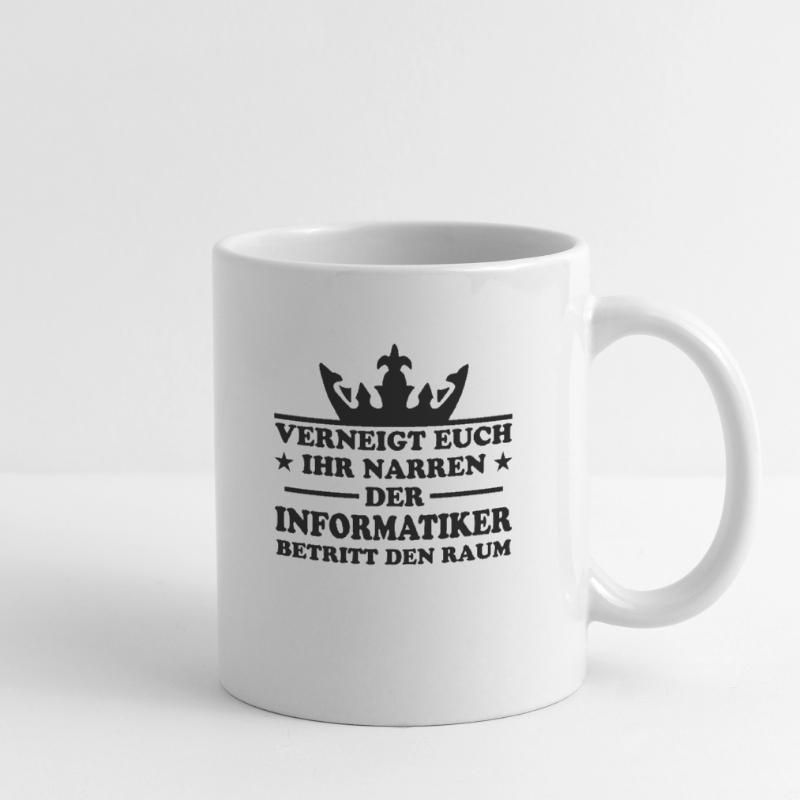 Informatiker Lustig Spruch Programmierer Geschenk Tasse