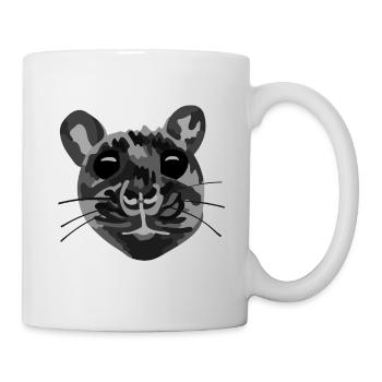 Die schwarze Ratte - black Rat - Tasse - Weiß - Rechts
