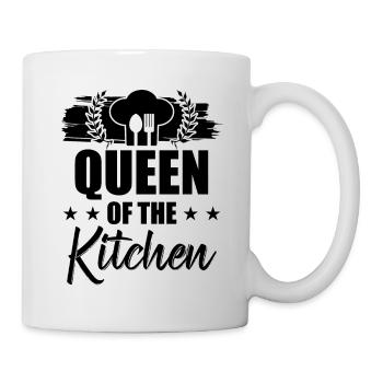 queen of the kitchen - Mug - white - Right