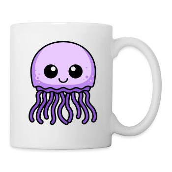 Jellyfish Comic Animal - Mug - white - Right