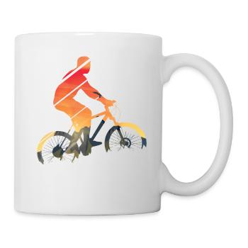 Bicycle MTB - Mug - white - Right